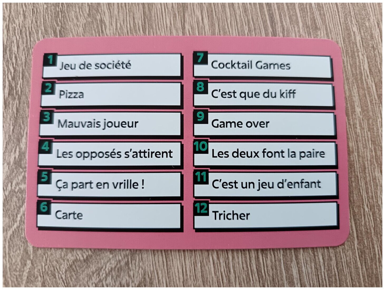 Matchy Matchy - Carte Promotionnelle