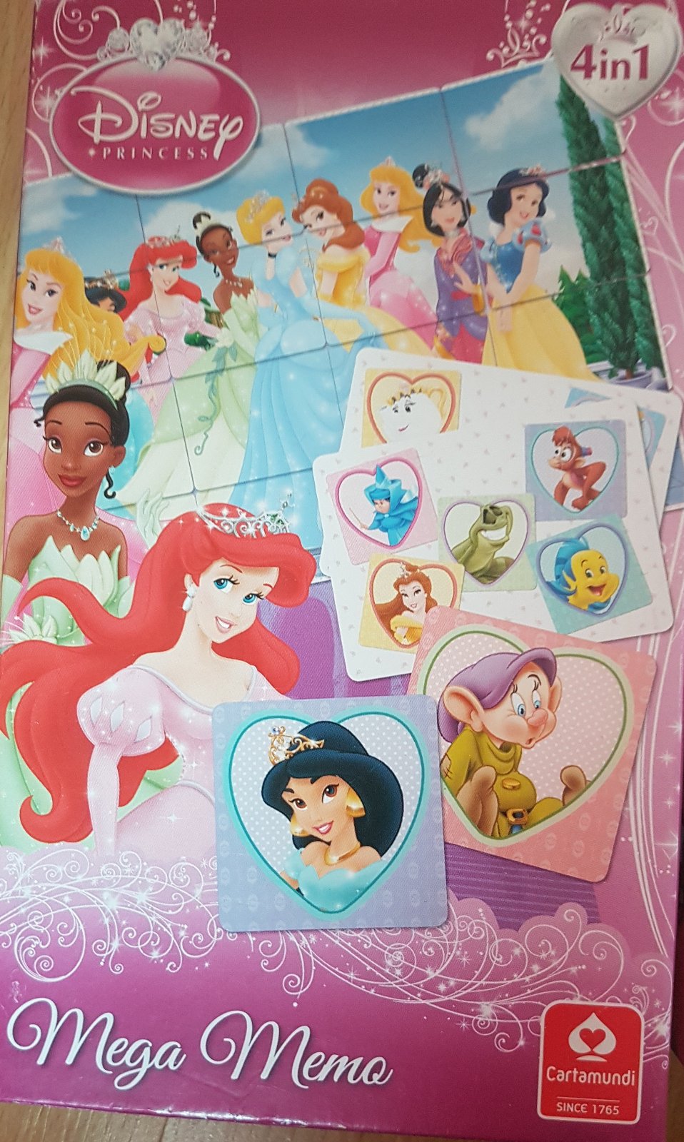 Méga Mémo - Disney Princess