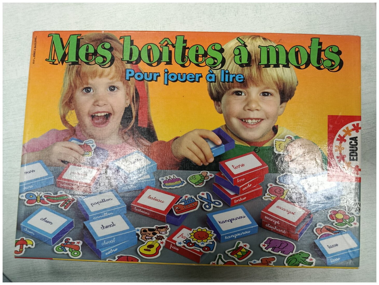 Mes Boîtes À Mots - Pour Jouer À Lire