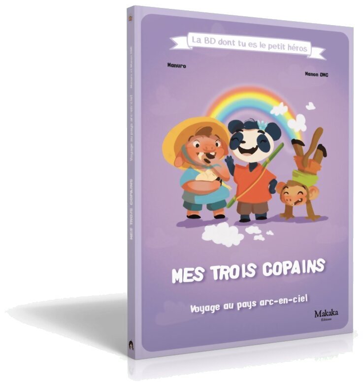 Voyage au Pays Arc-en-ciel - Mes Trois Copains
