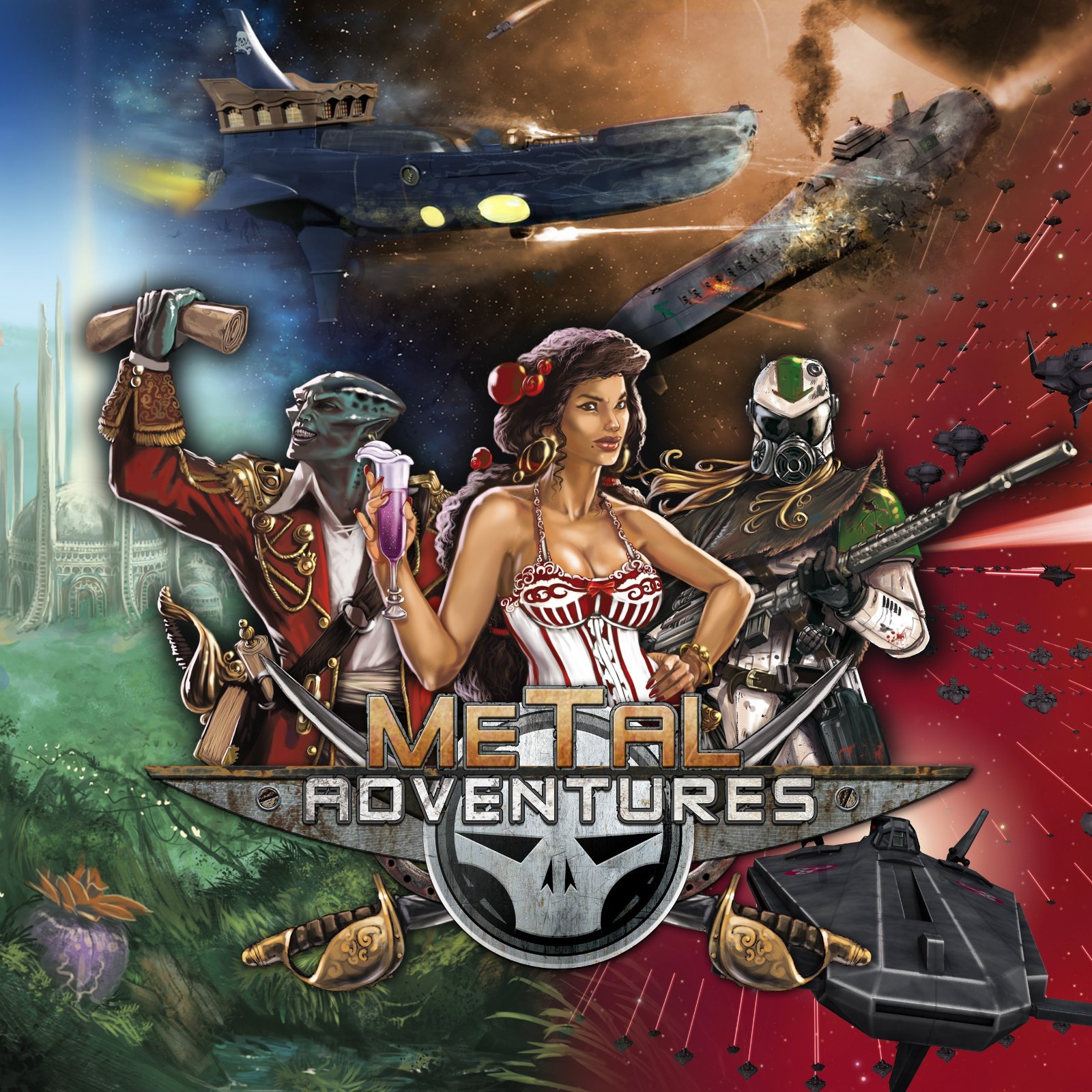 Metal Adventures Cards