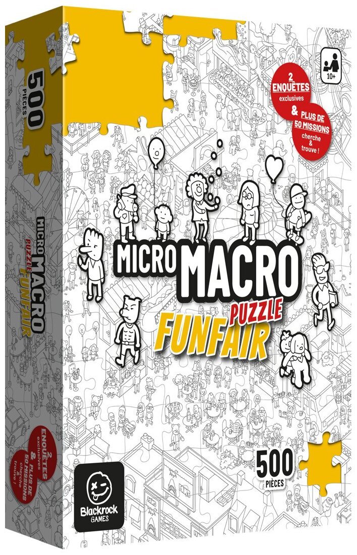 MicroMacro Puzzle - Funfair - 500 Pièces