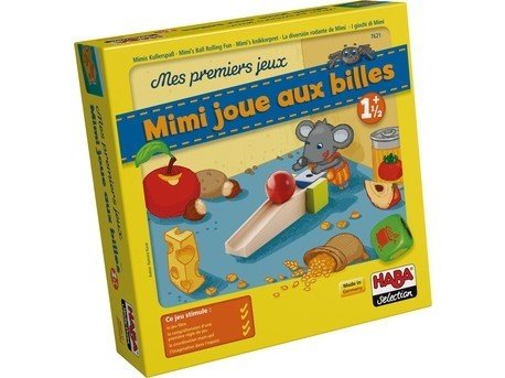 Mimi joue aux billes
