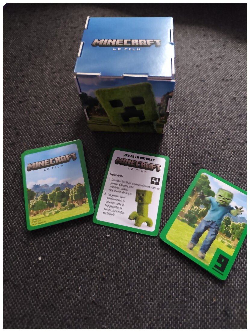 Minecraft Le Film - Jeu De La Bataille
