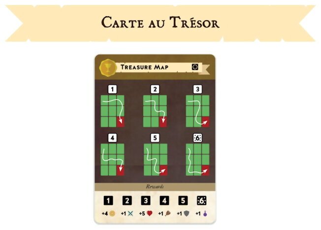 Mini Rogue - Carte Au Trésor