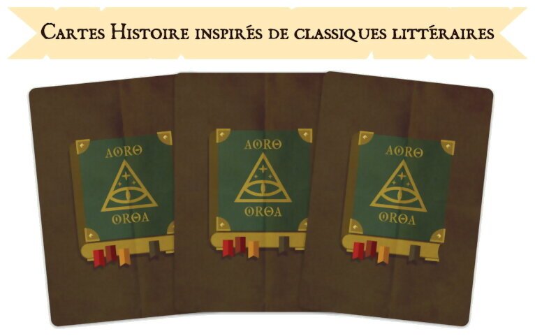 Mini Rogue - Cartes Histoire Inspirées De La Littérature