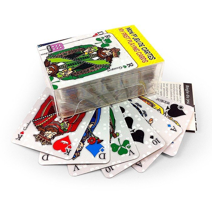 Mon 1er Jeu De Cartes - version Braille