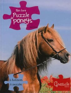 Mon Livre Puzzle De Poneys - 6x40 Pièces