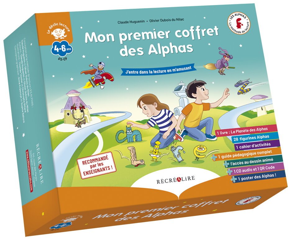 Mon Premier Coffret Des Alphas - J'entre Dans La Lecture En M'amusant