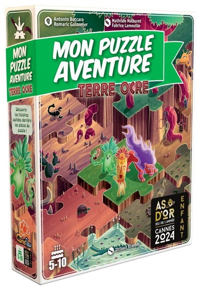 Mon Puzzle Aventure - Terre Ocre