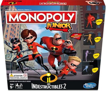 Monopoly Junior - Les Indestructibles 2