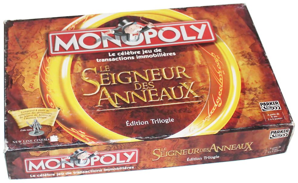 Monopoly - Le Seigneur des Anneaux - Édition Trilogie