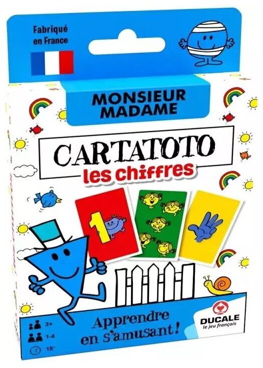 Monsieur Madame - Cartatoto - Les Chiffres