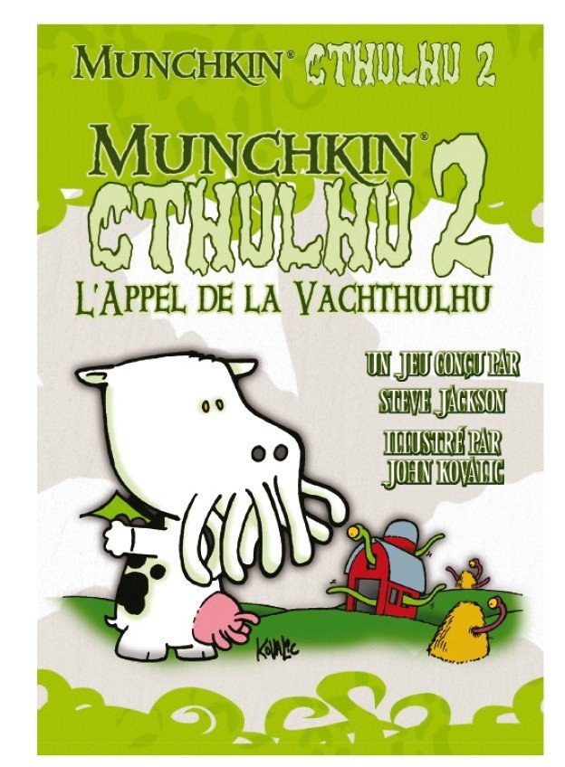 Munchkin Cthulhu 2 - l'appel de la Vachthulhu