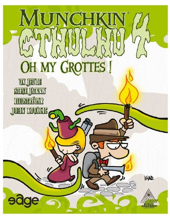 Munchkin Cthulhu 4 - Oh my grottes !