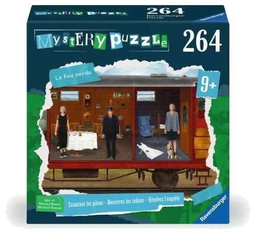 Mystery Puzzle - Le Feu Perdu - 264 pièces