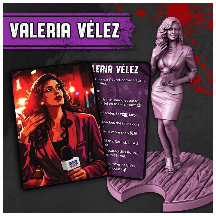 Narcos - Valeria, The Reporter