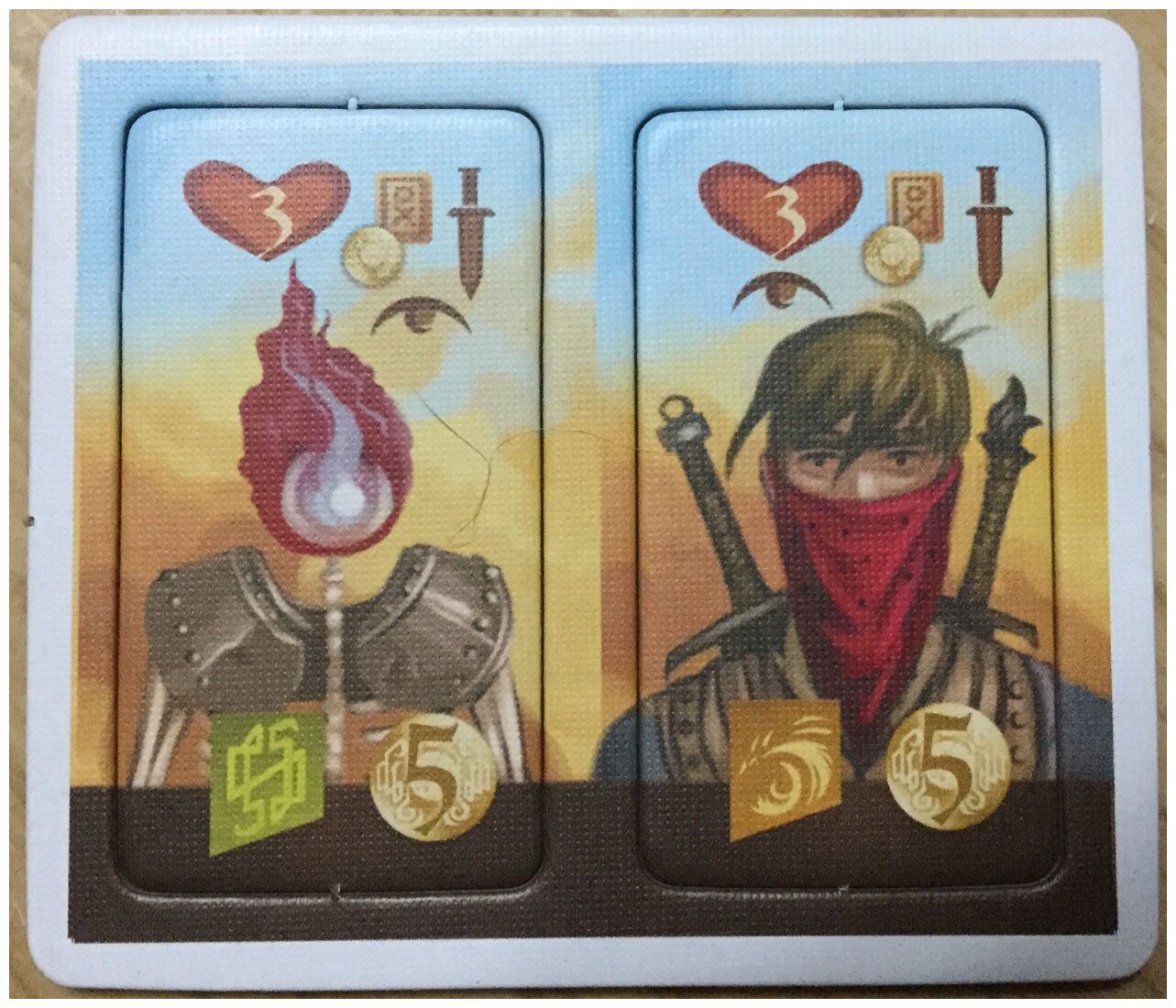 Near and Far - Bounty Hunter Character Tiles