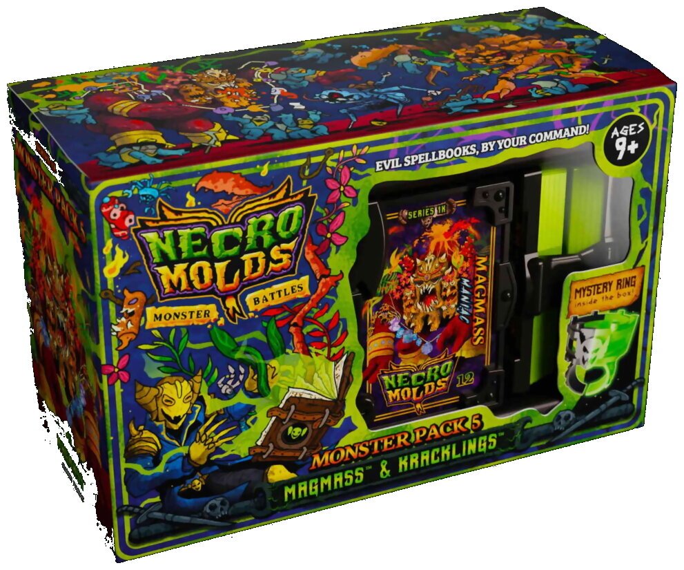 Necromolds Monster Battles – Monster Pack 5 -  Magmass Et Kracklings
