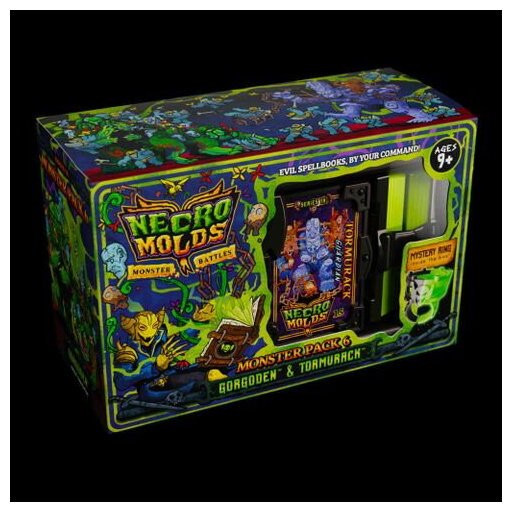 Necromolds Monster Battles – Monster Pack 6 Gorgoden & Tormurack