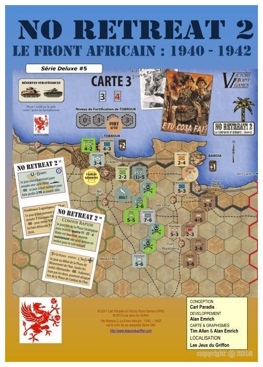 No Retreat 2 - Le Front Africain : 1940-1942
