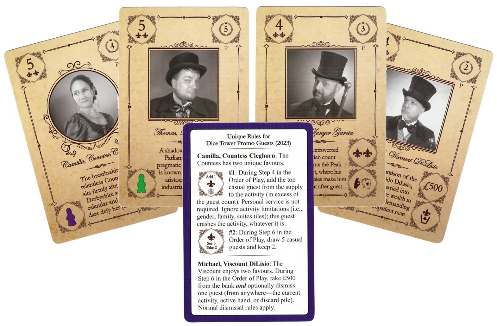 Obsession - Dice Tower Promo Guests