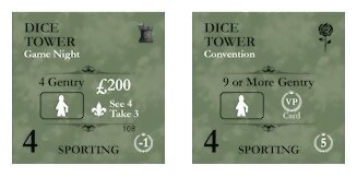 Obsession - Dice Tower Promo Tile