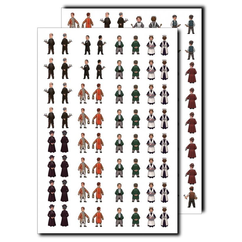 Obsession - Stickers Pour Boîte De Base + Extensions Upstairs Et Downstairs