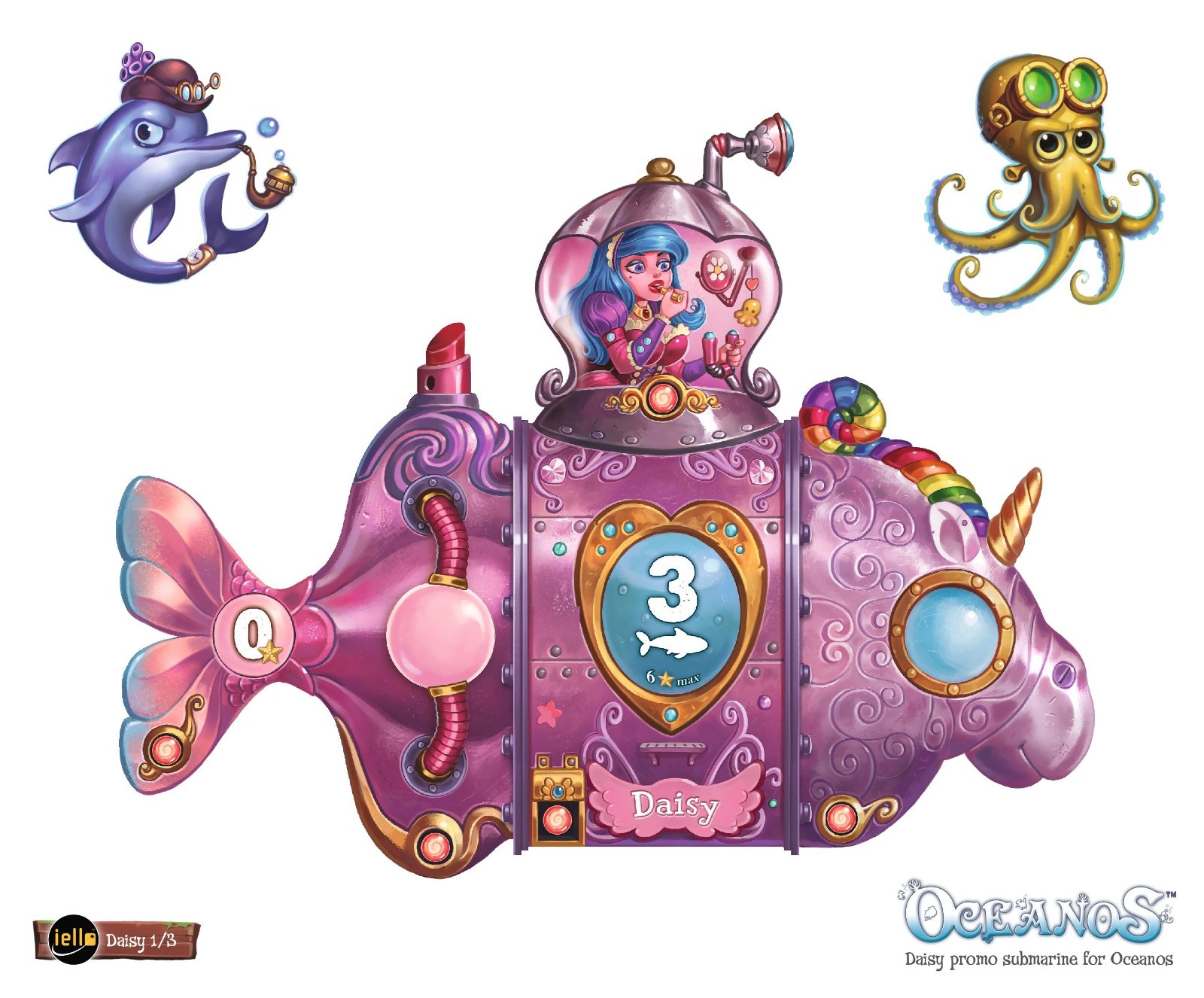 Oceanos : “Daisy” Sous-marin bonus