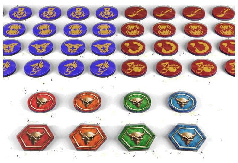 Odalin - Deluxe Acrylic Tokens