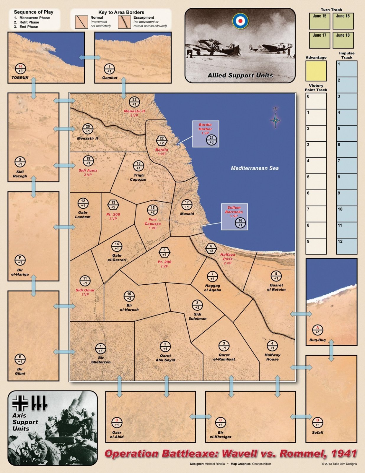 OPERATION BATTLEAXE: Wavell vs. Rommel, 1941