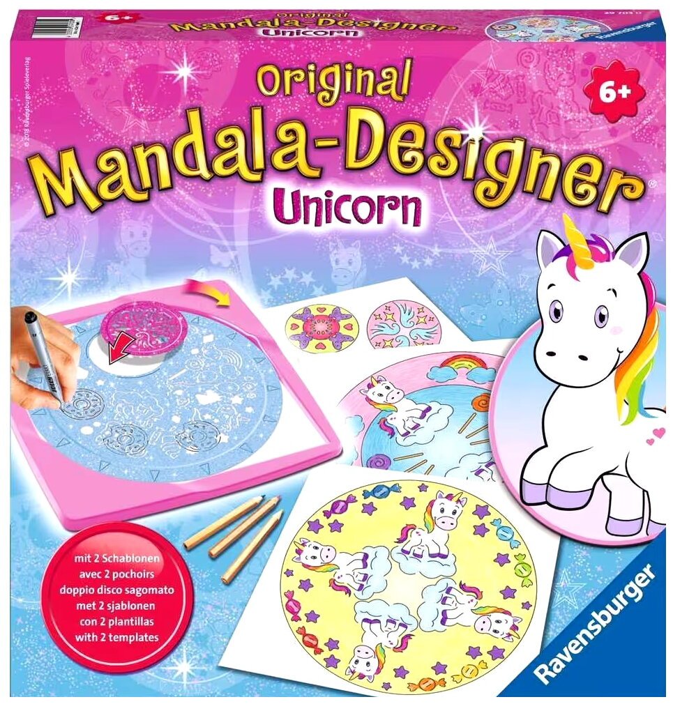 Original Mandala-Designer Unicorn