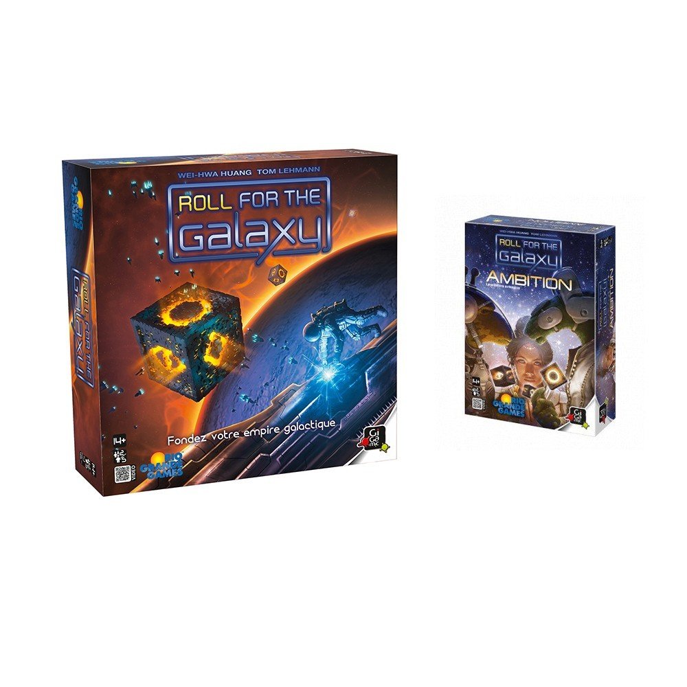 Pack : Roll for the Galaxy + Extension Ambition