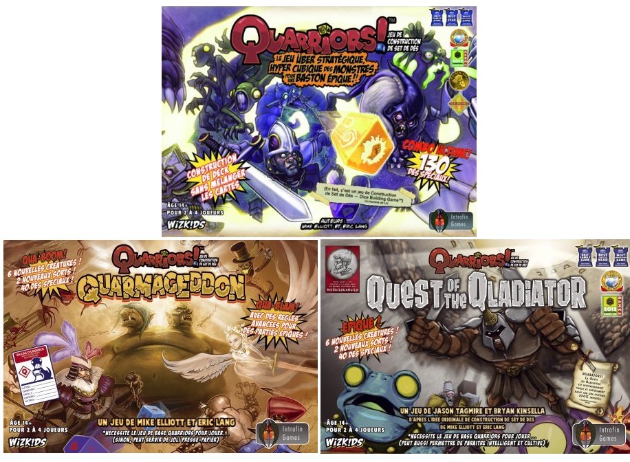 Pack : Quarriors! + 2 Extensions