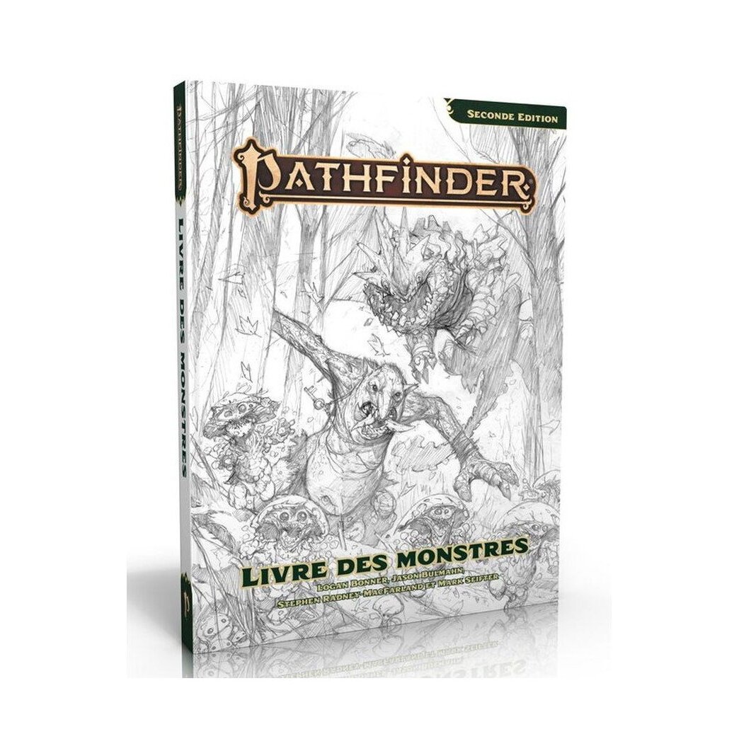 Pathfinder 2 - Livre Des Monstres - Version croquis