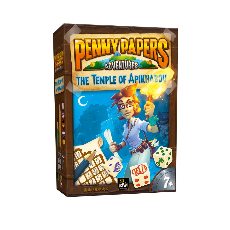 Penny Papers Adventures: Le temple d'Apikhabou