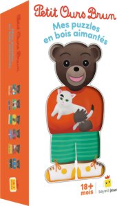Mes Puzzles En Bois Aimantés - Petit Ours Brun