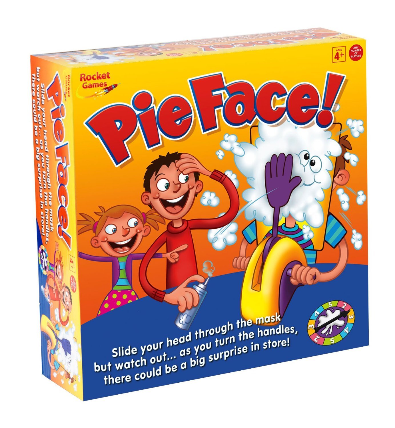 Photo: Pie Face Game