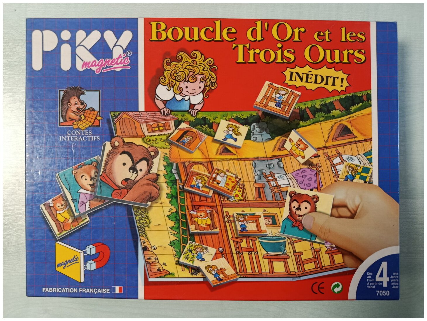Piky Magnétic - Boucle D'or Et Les 3 Ours