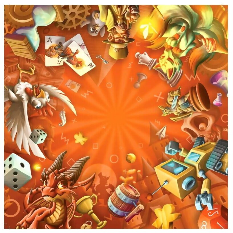 Piste A Dés - Golden Meeple Rouge