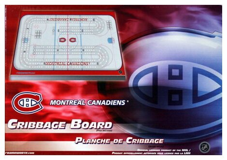 Planche De Cribbage Des Canadiens De Montréal
