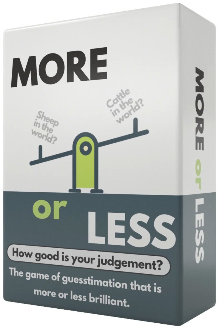 More or Less - How Good Is Your Judgement ?