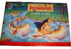 Pocahontas la course en canoé