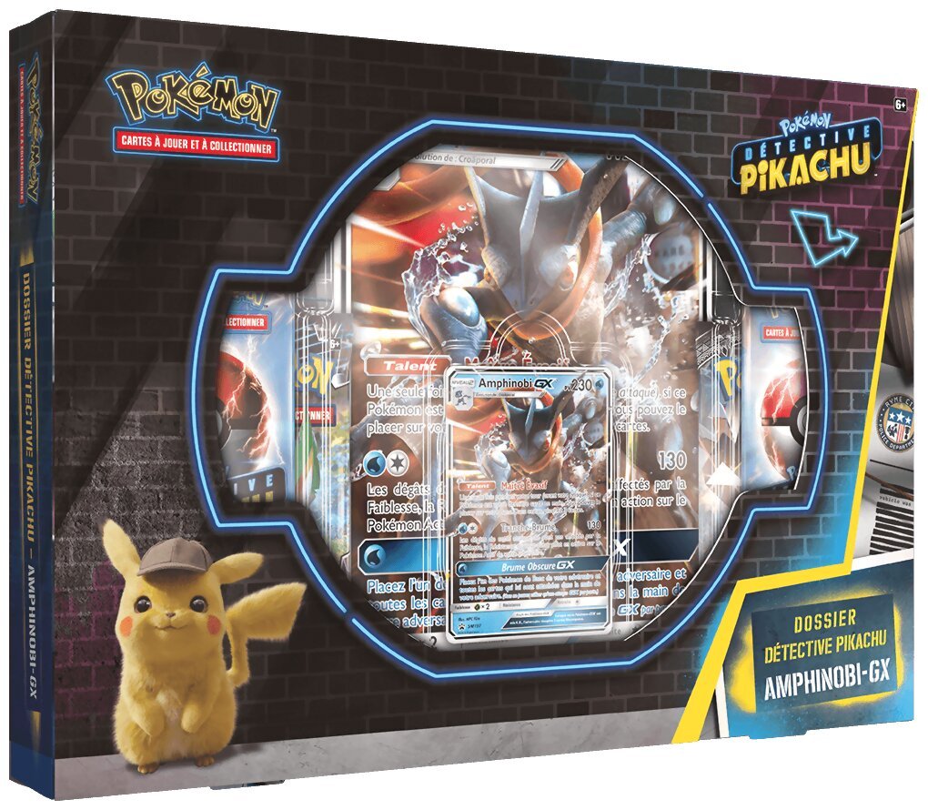 Pokémon JCC - Amphinobi-GX - Dossier Détective Pikachu