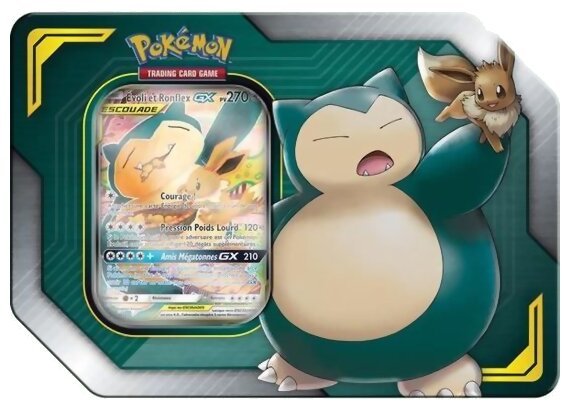 Pokémon JCC - Boîte -  Ronflex & Evoli - Duo Escouade
