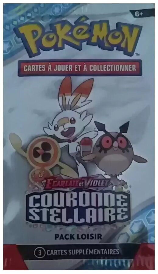 Pokémon Jcc - Booster - Couronne Stellaire - Pack Loisirs