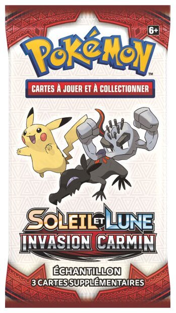 Pokémon JCC - Booster - Invasion Carmin - Échantillon