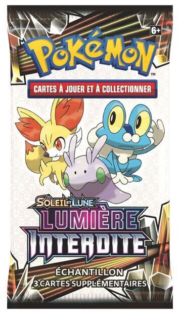 Pokémon JCC - Booster - Lumière interdite - Échantillon