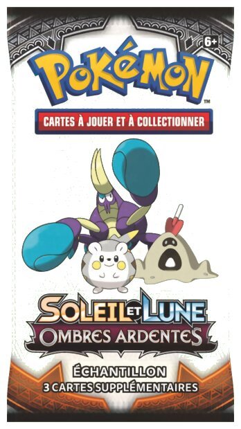 Pokémon JCC - Booster - Ombres Ardentes - Échantillon