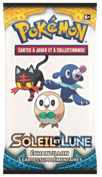 Pokémon JCC - Booster - Soleil et Lune - Échantillon